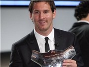 Bóng đá anh, ngoại hạng anh, lịch thi đấu euro 2012, Messi giành Quả bóng vàng UEFA, Barca đối đầu AC Milan